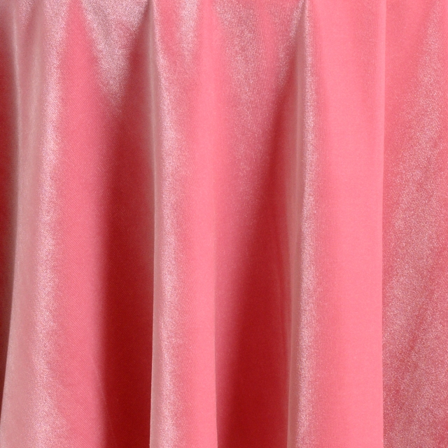 Mauve Stretch Velvet Fabric